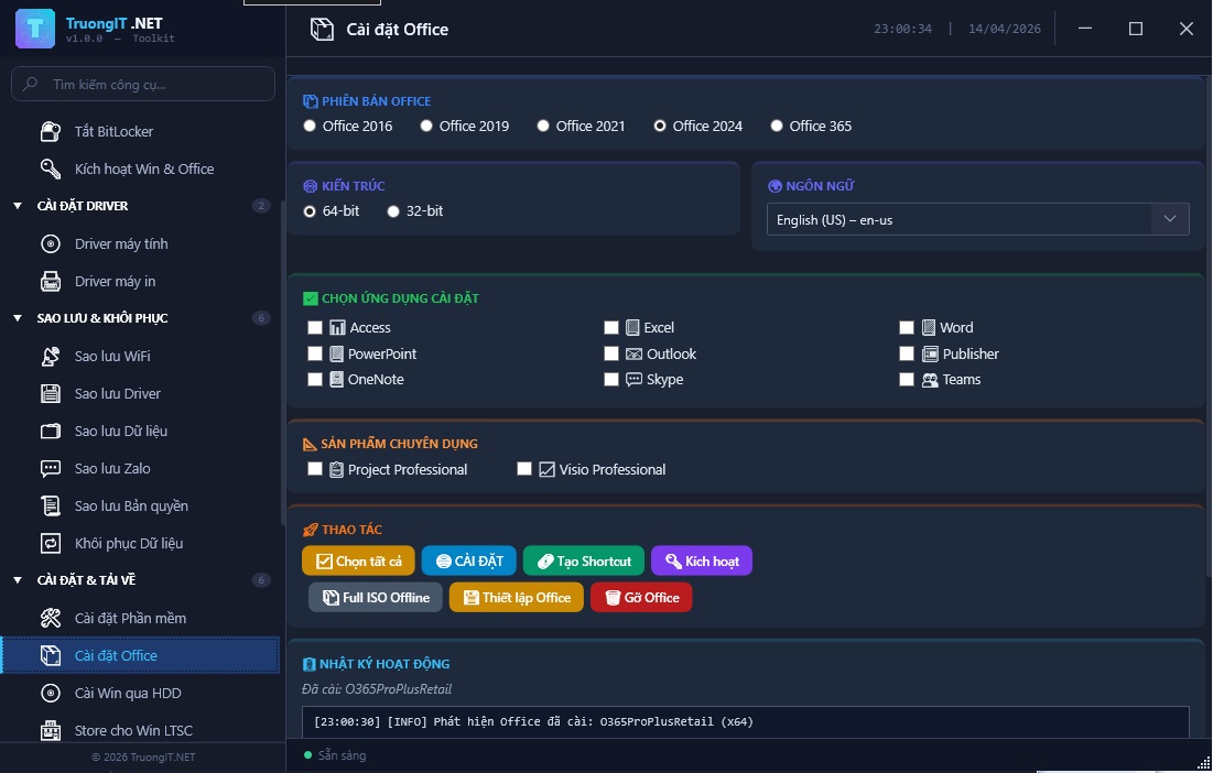 Ảnh minh họa: Cài đặt Office