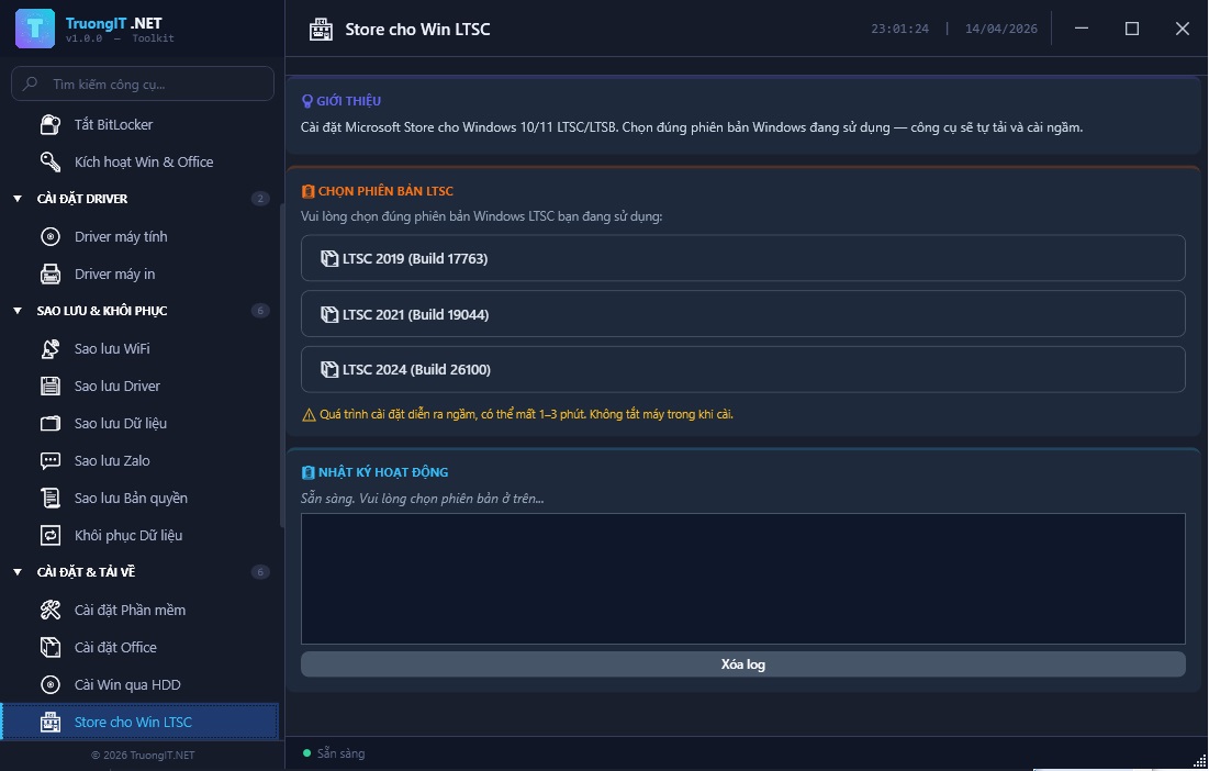 Ảnh minh họa: Store cho Win LTSC