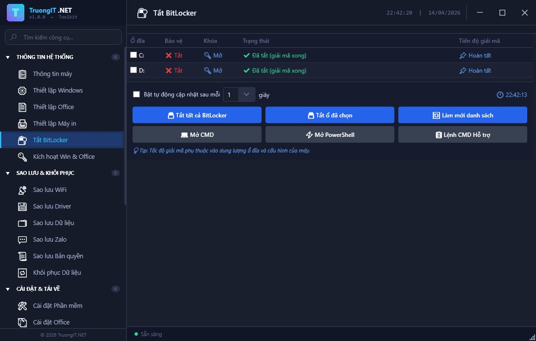 Ảnh minh họa: Tắt BitLocker